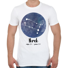 PRINTFASHION Ikrek - Férfi póló - Fehér férfi póló