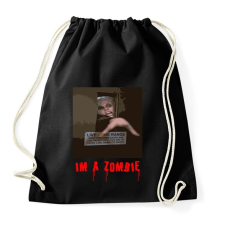 PRINTFASHION IM A ZOMBIE - Sportzsák, Tornazsák - Fekete tornazsák