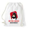 PRINTFASHION im the boss - Sportzsák, Tornazsák - Fehér