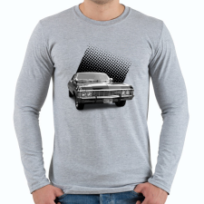 PRINTFASHION impala - Férfi hosszú ujjú póló - Sport szürke férfi póló