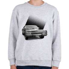 PRINTFASHION impala - Gyerek pulóver - Sport szürke