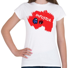 PRINTFASHION Impostor - Among us - Női póló - Fehér női póló