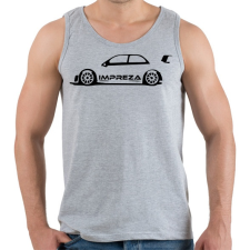 PRINTFASHION Impreza - Férfi atléta - Sport szürke atléta, trikó