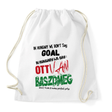 PRINTFASHION In Hungary we don't say... - Sportzsák, Tornazsák - Fehér tornazsák