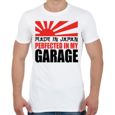 PRINTFASHION In my garage - Drift car - Férfi póló - Fehér férfi póló