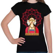 PRINTFASHION Indiai közmondás - Női póló - Fekete női póló