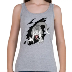 PRINTFASHION Indominus rex - Női atléta - Sport szürke