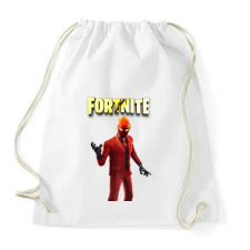 PRINTFASHION Inferno Fortnite - Sportzsák, Tornazsák - Fehér tornazsák