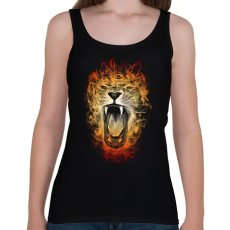 PRINTFASHION Inferno - Női atléta - Fekete