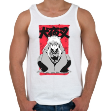 PRINTFASHION Inuyasha - Férfi atléta - Fehér atléta, trikó