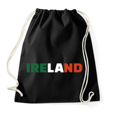 PRINTFASHION Ireland - Sportzsák, Tornazsák - Fekete tornazsák