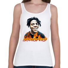 PRINTFASHION ISHOWSPEED - Női atléta - Fehér