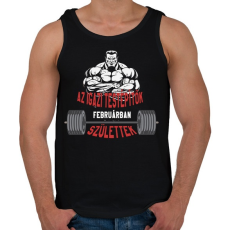 PRINTFASHION IT február - Férfi atléta - Fekete