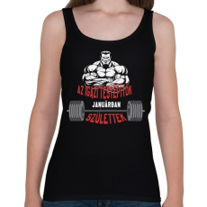 PRINTFASHION IT Január - Női atléta - Fekete
