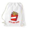 PRINTFASHION It's Fry Day - Sportzsák, Tornazsák - Fehér