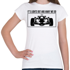 PRINTFASHION It's lights out - Női póló - Fehér férfi póló