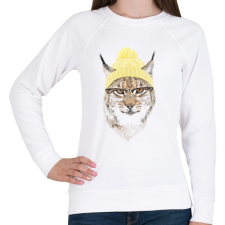 PRINTFASHION It's pretty cold outside 2 - Női pulóver - Fehér női pulóver, kardigán