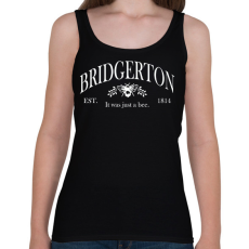 PRINTFASHION It was just a bee - Női atléta - Fekete