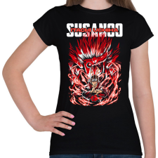 PRINTFASHION ITACHI UCHIHA - Női póló - Fekete női póló