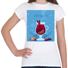 PRINTFASHION Ital - Női póló - Fehér