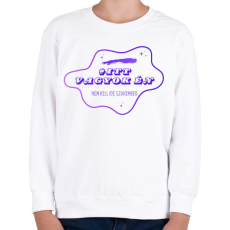 PRINTFASHION Itt vagyok Én - világos háttérre - Gyerek pulóver - Fehér