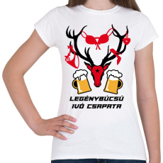 PRINTFASHION Ivó csapat - Női póló - Fehér