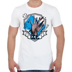 PRINTFASHION Izé firka - Férfi póló - Fehér