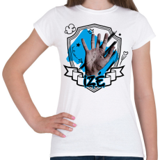 PRINTFASHION Izé firka - Női póló - Fehér