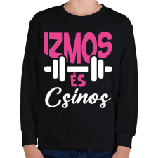 PRINTFASHION Izmos és csinos - Gyerek pulóver - Fekete gyerek pulóver, kardigán