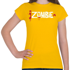 PRINTFASHION Izombie - Női póló - Sárga női póló