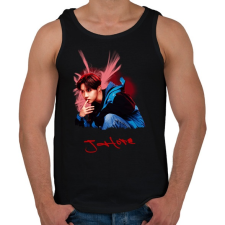 PRINTFASHION j-hope - Férfi atléta - Fekete atléta, trikó