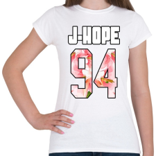 PRINTFASHION J-HOPE - Női póló - Fehér női póló