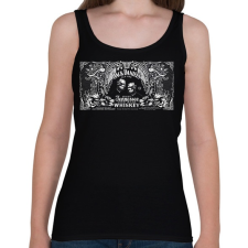 PRINTFASHION jack daniels - Női atléta - Fekete női trikó