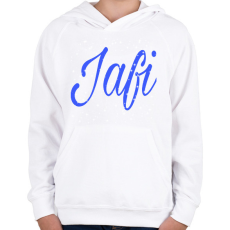 PRINTFASHION jafi csillagászat - Gyerek kapucnis pulóver - Fehér