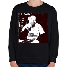 PRINTFASHION Jafi - Gyerek pulóver - Fekete