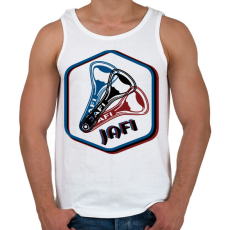 PRINTFASHION jafi sörbontó színskála 1 - Férfi atléta - Fehér