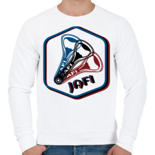 PRINTFASHION jafi sörbontó színskála 1 - Férfi pulóver - Fehér férfi pulóver, kardigán