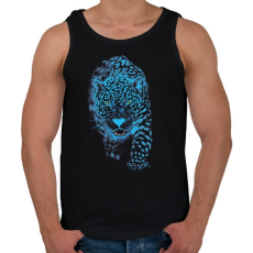 PRINTFASHION Jaguár - Férfi atléta - Fekete