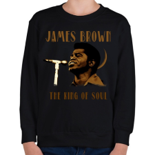 PRINTFASHION JAMES BROWN - Gyerek pulóver - Fekete gyerek pulóver, kardigán