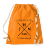 PRINTFASHION János 3:16 - Sportzsák, Tornazsák - Narancssárga