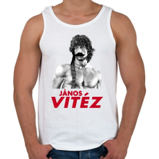 PRINTFASHION János Vitéz - Férfi atléta - Fehér