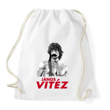 PRINTFASHION János Vitéz - Sportzsák, Tornazsák - Fehér tornazsák