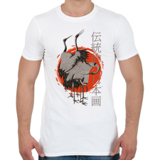 PRINTFASHION Japán kultúra - Férfi póló - Fehér férfi póló