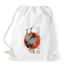 PRINTFASHION Japán kultúra - Sportzsák, Tornazsák - Fehér tornazsák