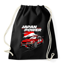 PRINTFASHION Japan Power Racing - Sportzsák, Tornazsák - Fekete tornazsák