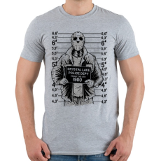 PRINTFASHION Jason - Férfi póló - Sport szürke