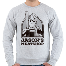 PRINTFASHION Jason húsboltja - Férfi pulóver - Sport szürke