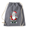 PRINTFASHION Jason mikulás - Sportzsák, Tornazsák - Grafitszürke