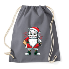 PRINTFASHION Jason mikulás - Sportzsák, Tornazsák - Grafitszürke tornazsák