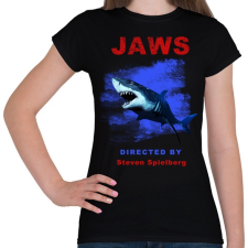 PRINTFASHION JAWS - Női póló - Fekete női póló
